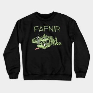 Dragon's Greed: Fafnir the Ancient Serpent Crewneck Sweatshirt